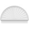 Ekena Millwork Half Round Sunburst Architectural Grade PVC Combination Pediment, 40"W x 26-3/4"H x 2-3/4"P PEDPC040X270HRO01 - alternate 6